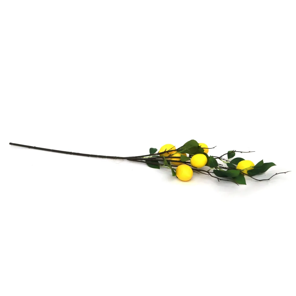 Yellow Head Lemon Artificial Flower Branch