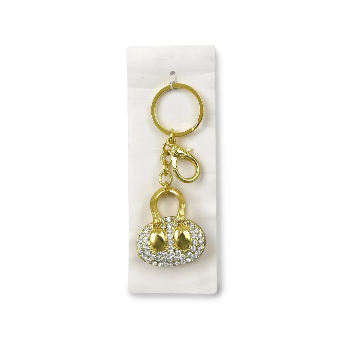Rhinestone Handbag Keychain