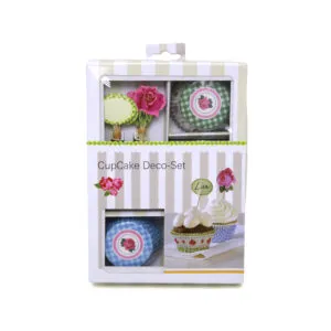 Festive Cupcake Decorating Set Baking Decoration Kit for Home and Party Baking