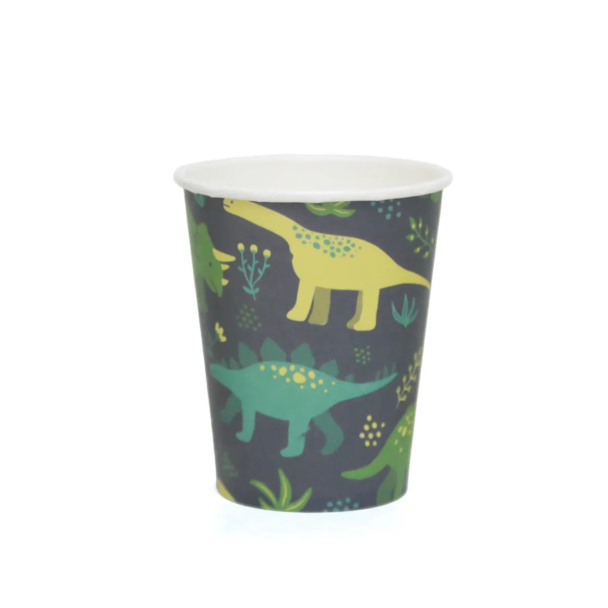 Dinosaur Navy Carton Cups – Kids Party Drink Cups