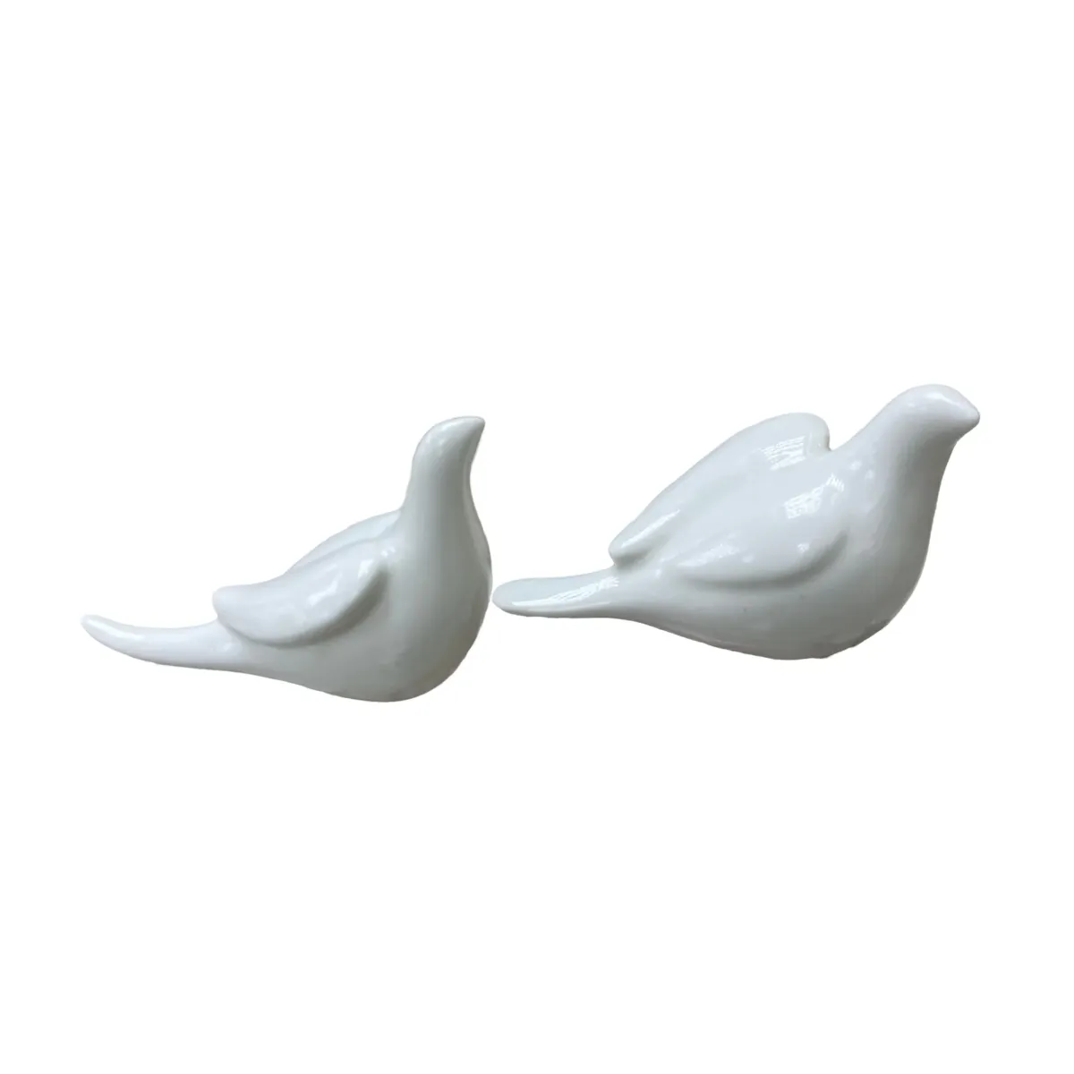 Mini White Love Doves Set – Romantic Decor