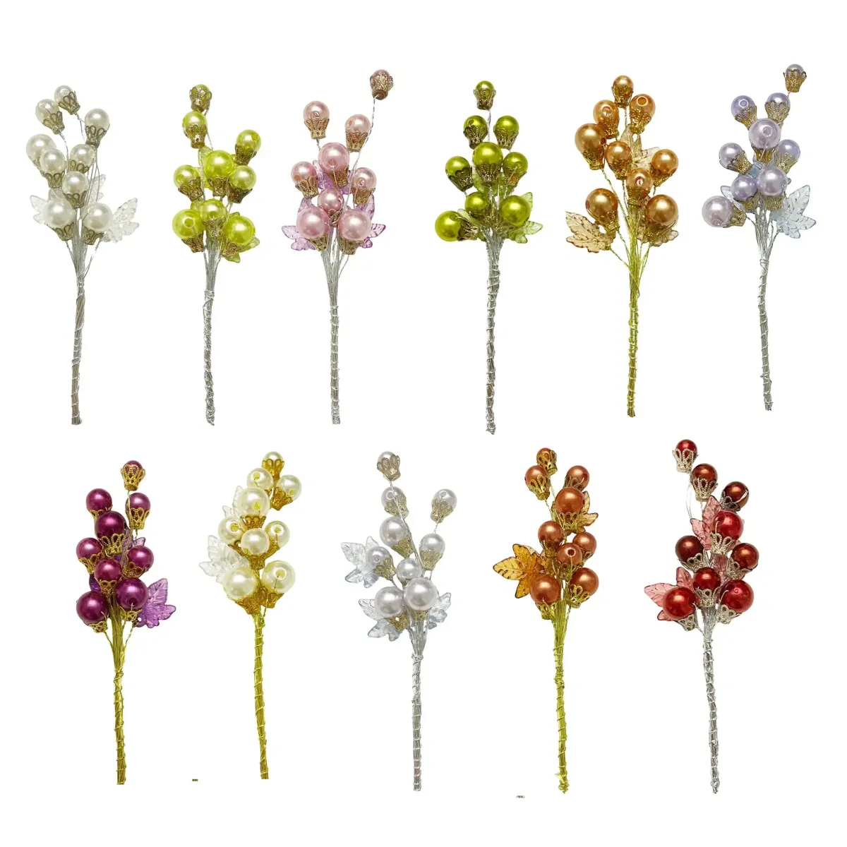 Pearl Berry Cluster Pick