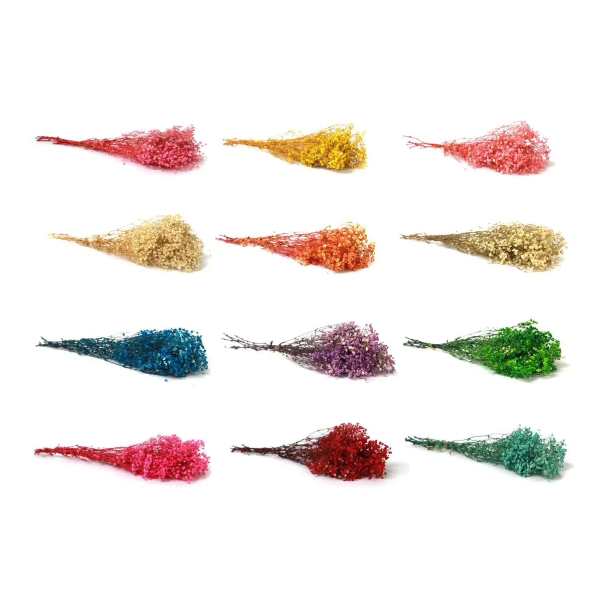 Colorful Fresh Dried Tishi Grass Bouquet