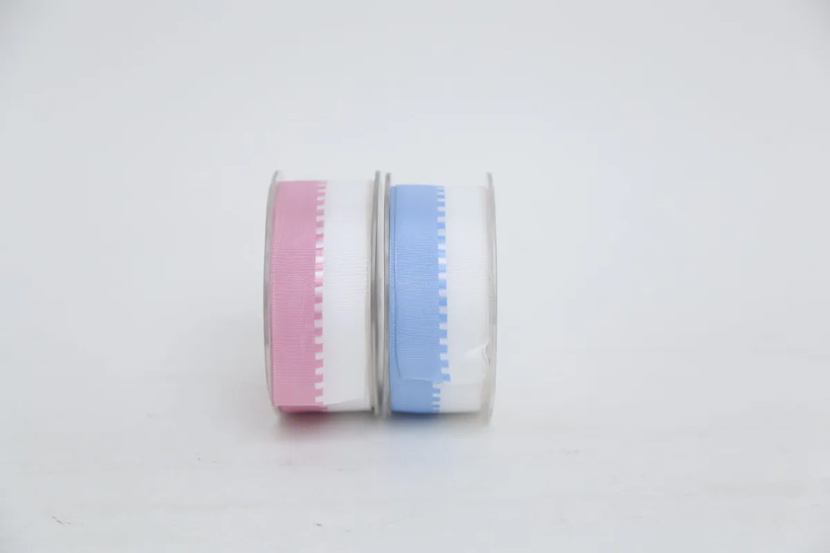 Two Color Grosgrain Ribbon – 1½″ × 20 yds Dual‑Tone Craft Tape