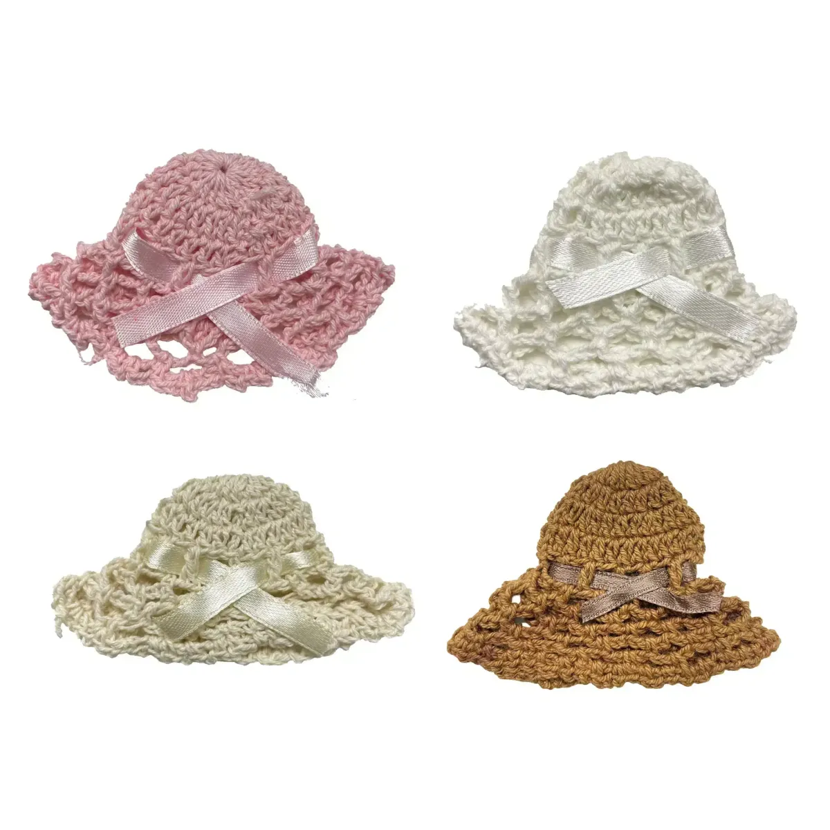 Crocheted Ribbon Chapeau for Chic Summer Style