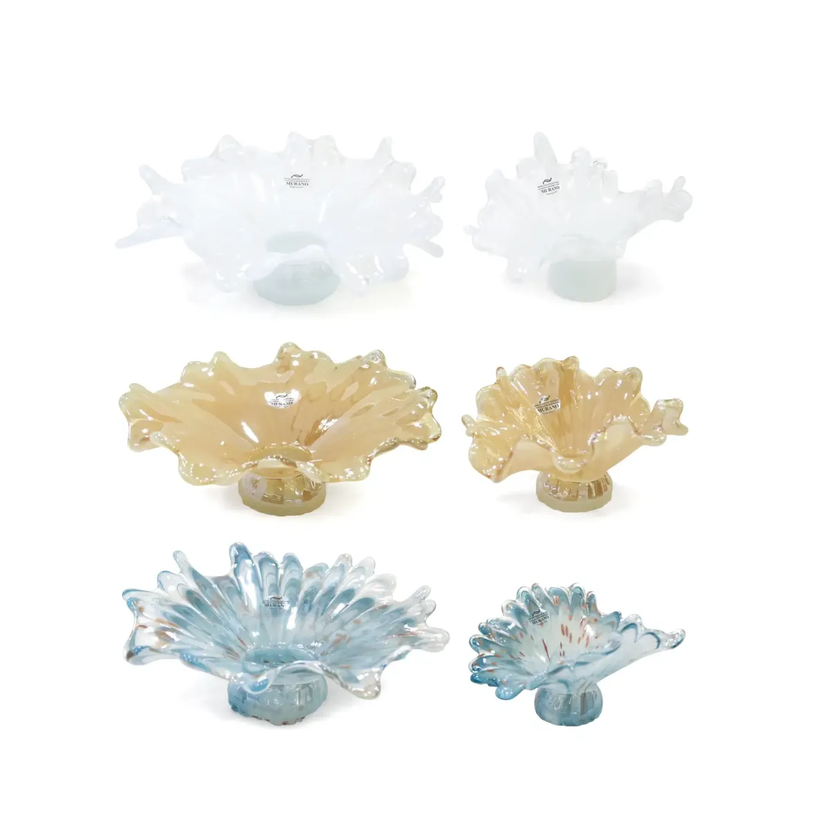 Murano Style Glass Bowl – Marianela Decorative Dish
