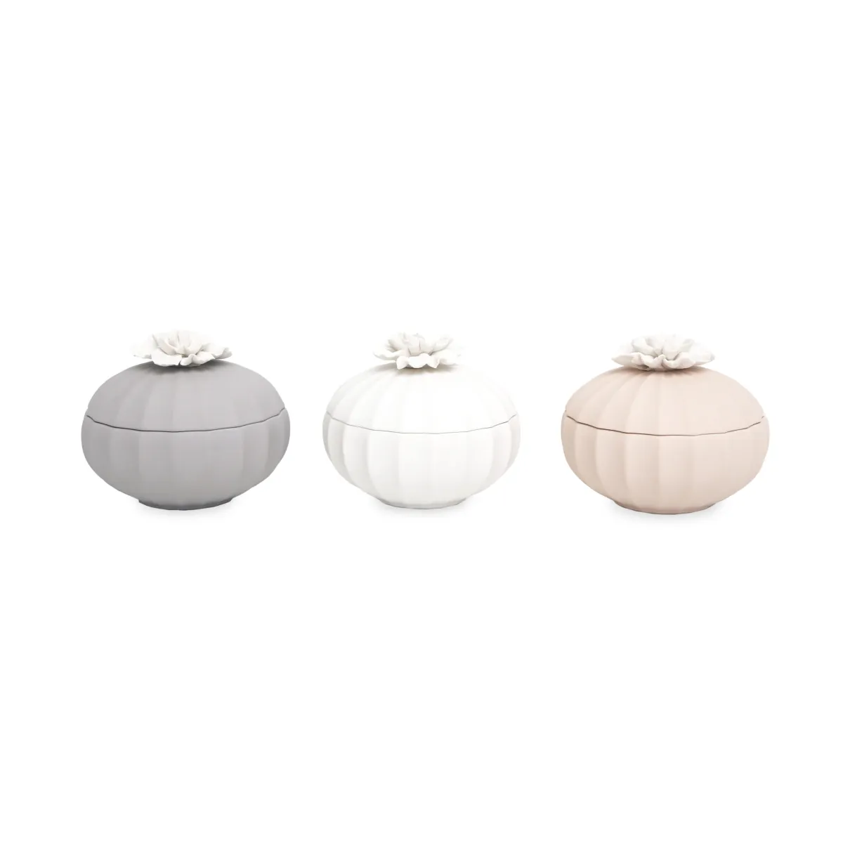 Rose Tip Porcelain Jar