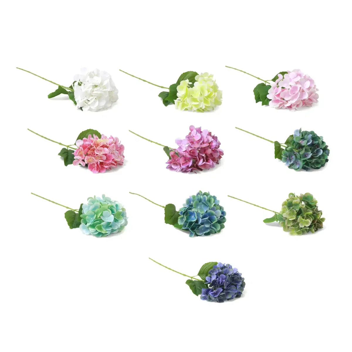 Single Artificial Hydrangea Flower
