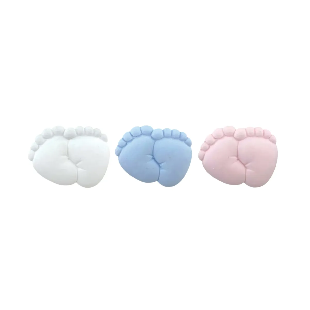 Baby Feet Resin Motif Decoration Cute Baby Shower Decor