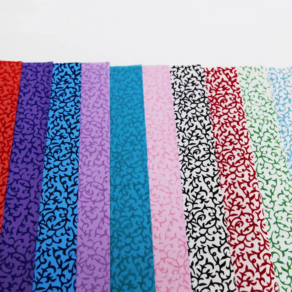 Velvet Leaf Design Wrapping Paper