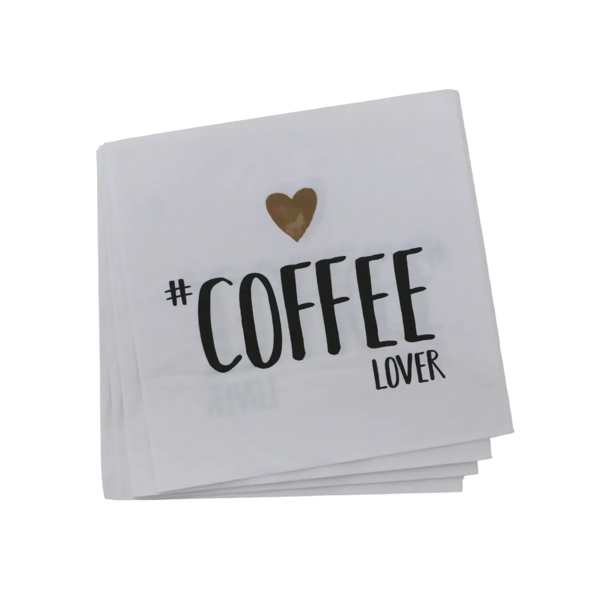 Brewed Love Party Napkin – 20×20 cm Table Decor