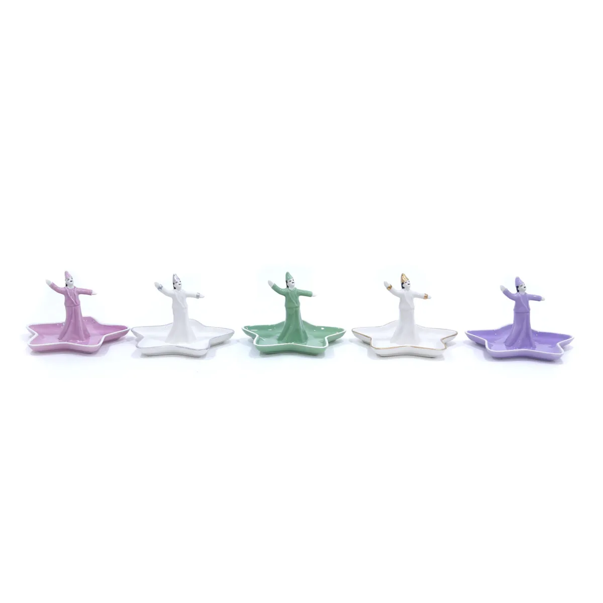 Standing Mawlawi Star Plate – Elegant Islamic Serving Tray for Ramadan & Home Décor