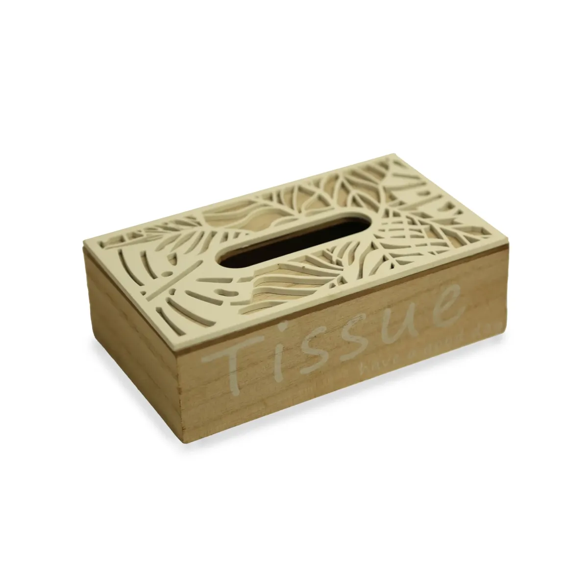 Leaves Design Mini Tissue Box