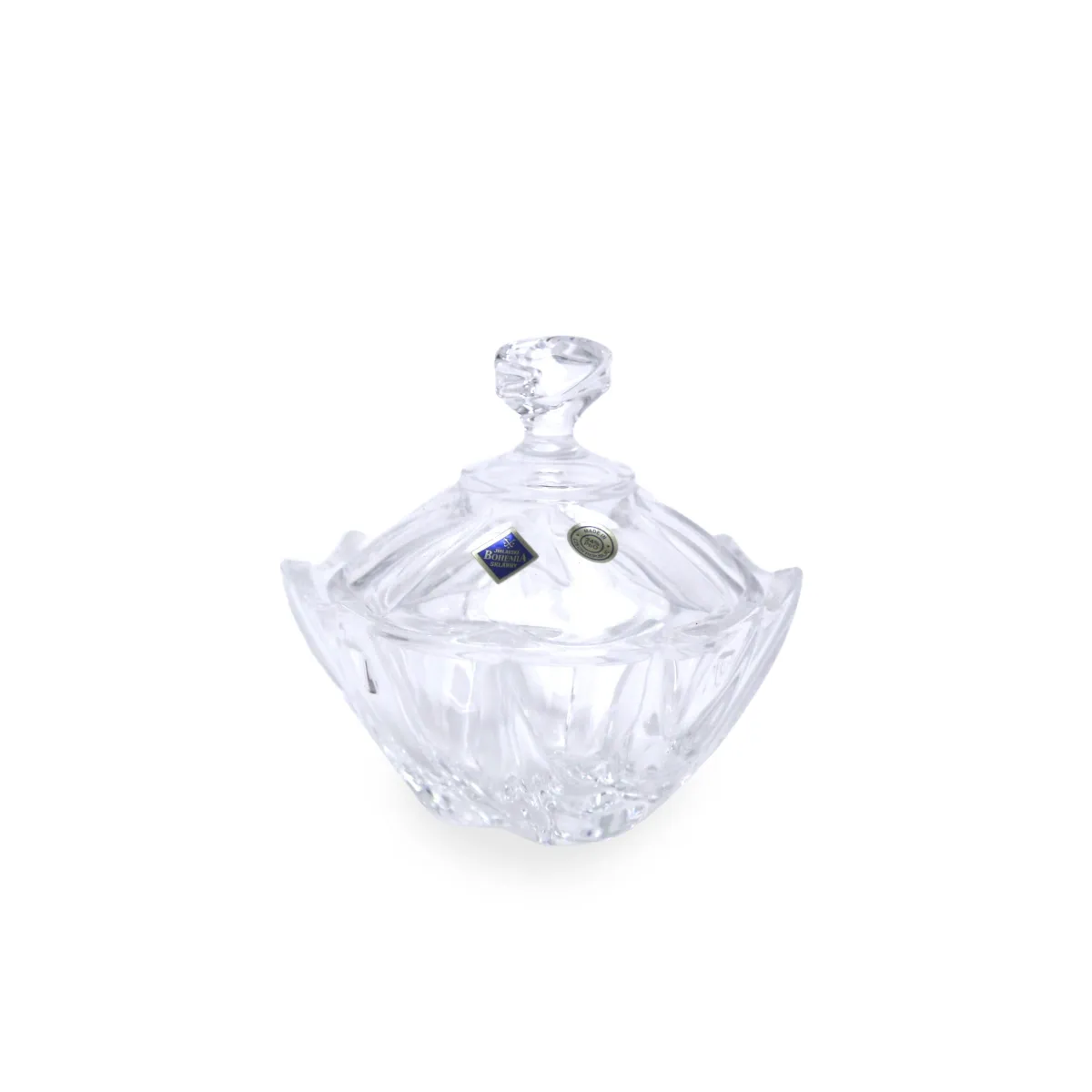 Transparent Bohemia Crystal Bonbonniere – Elegant Sweet Keeper!