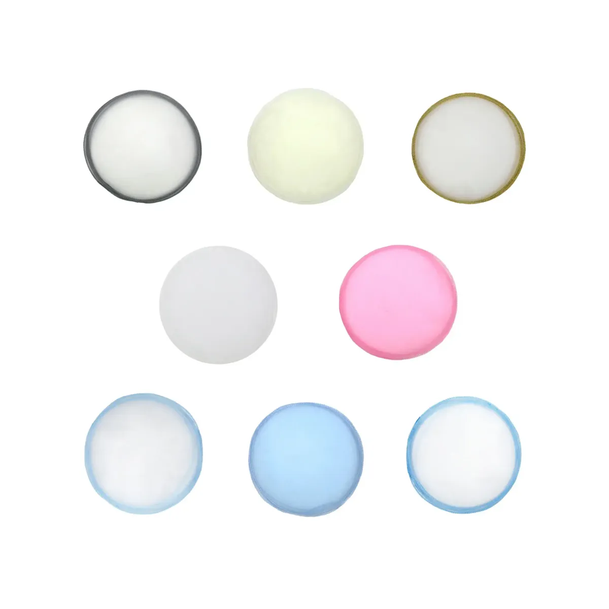 Colored Round Organza Tulle