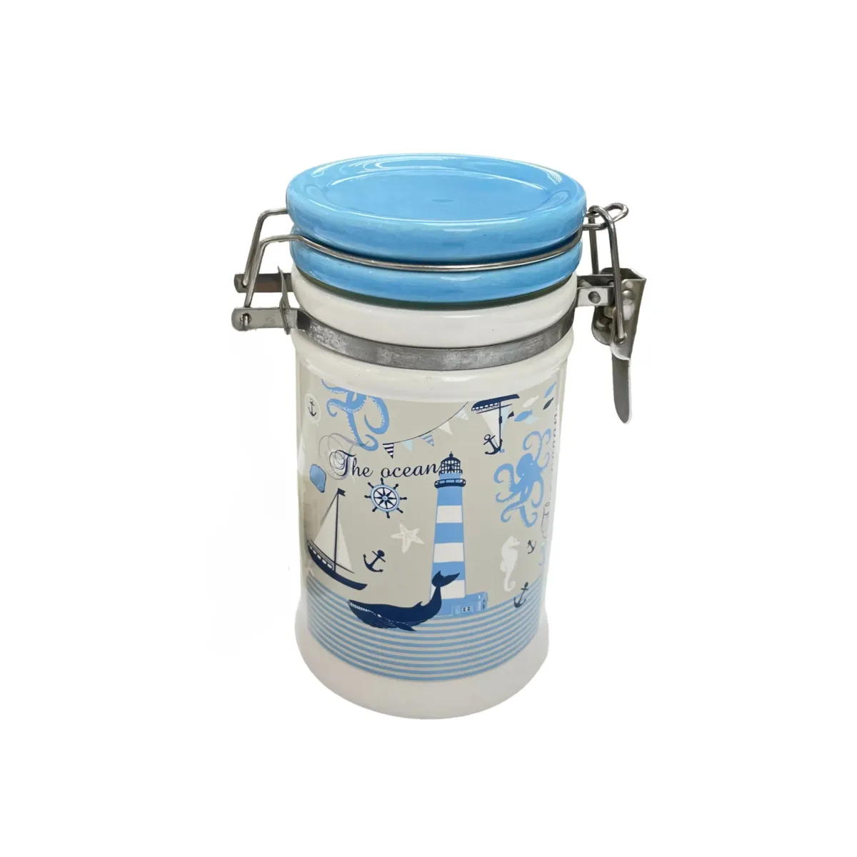 Blue Sailor Sea Theme Airtight Jar