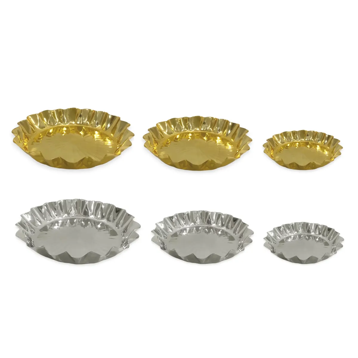 Stainless Steel Round Flower Bowl