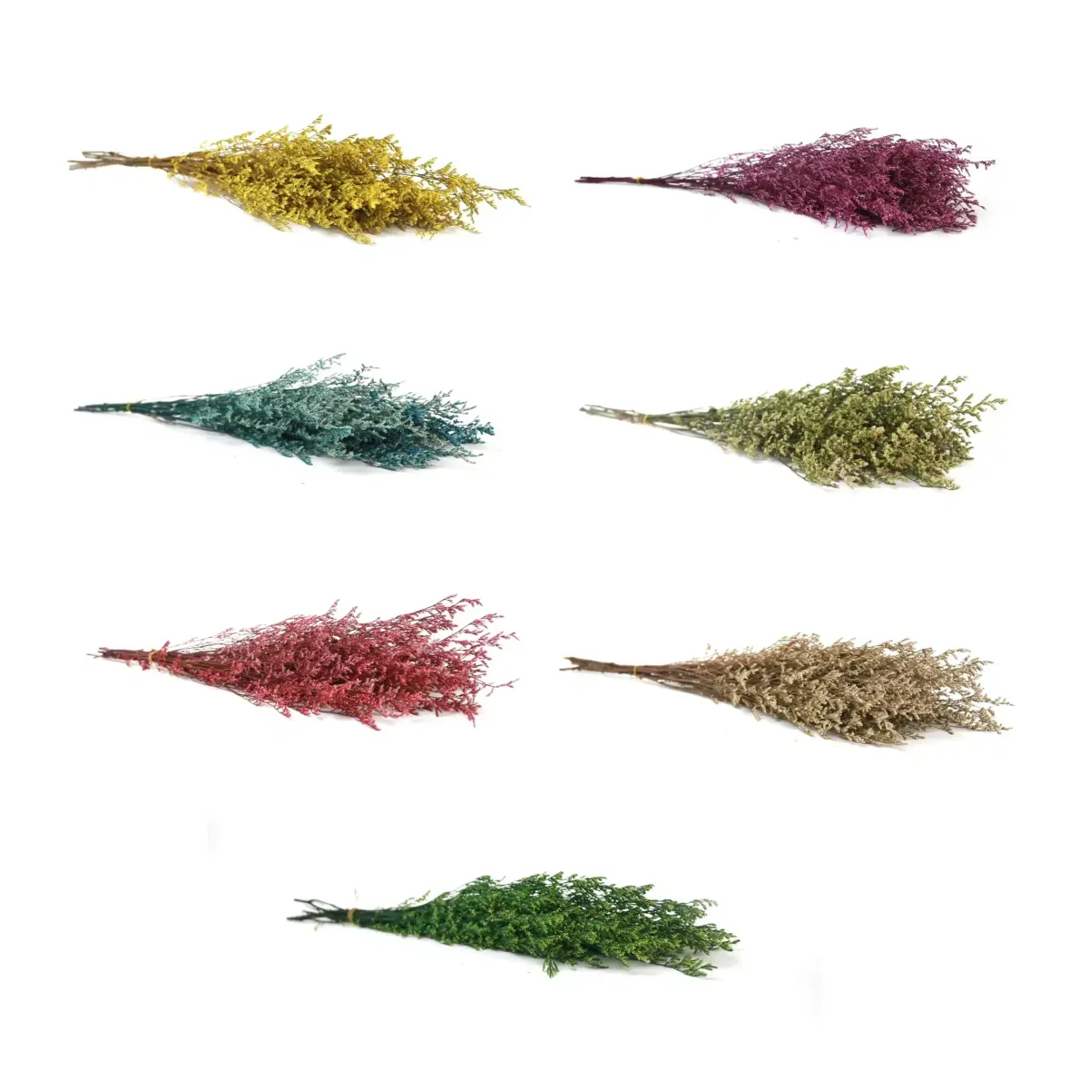 Colorful Dried Grass Bouquet