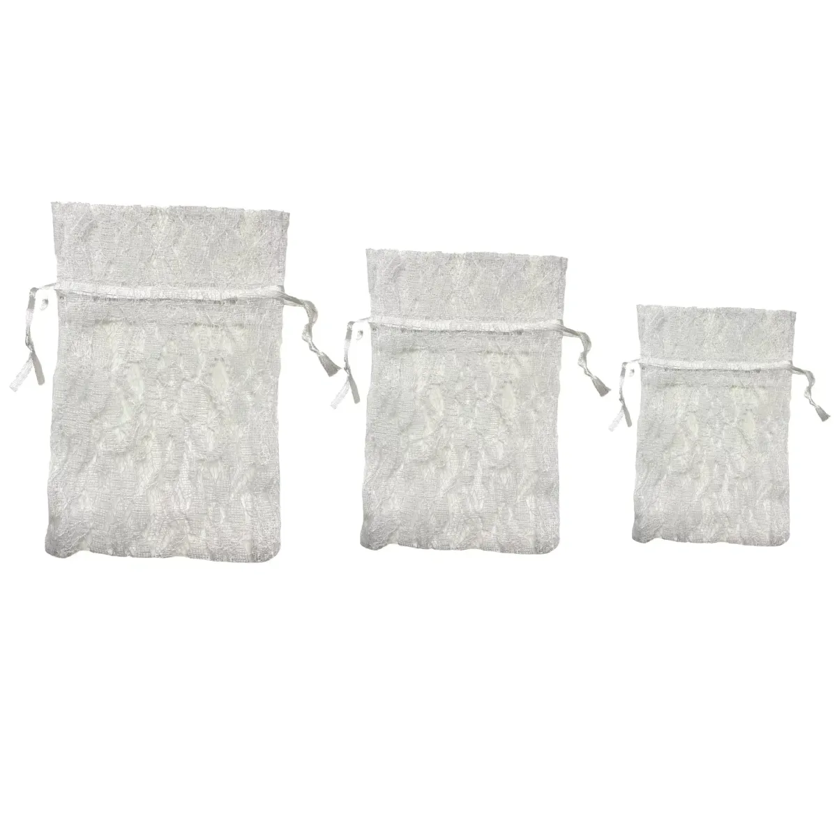White Lace Bag
