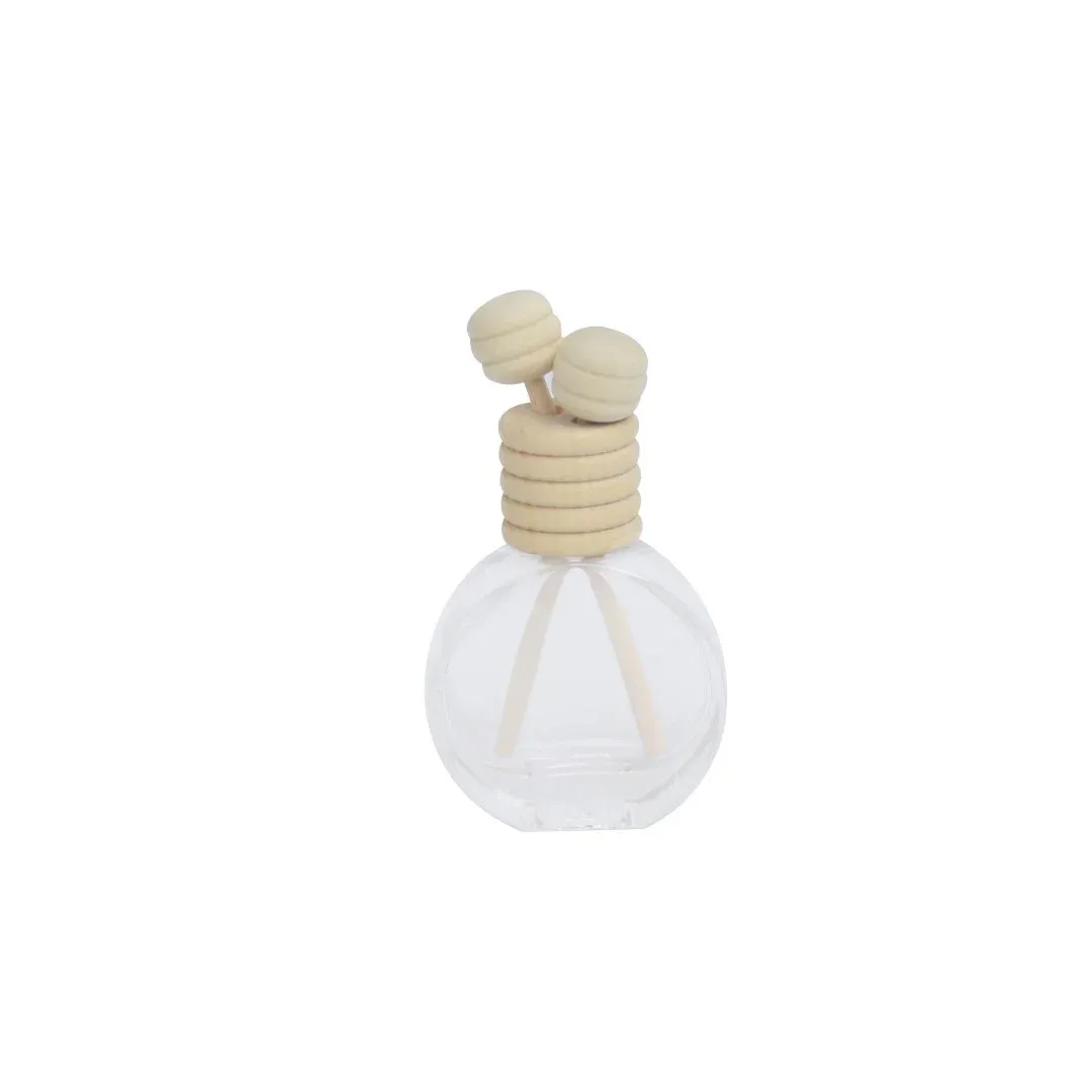 Round Glass Perfume With Two Sticks
