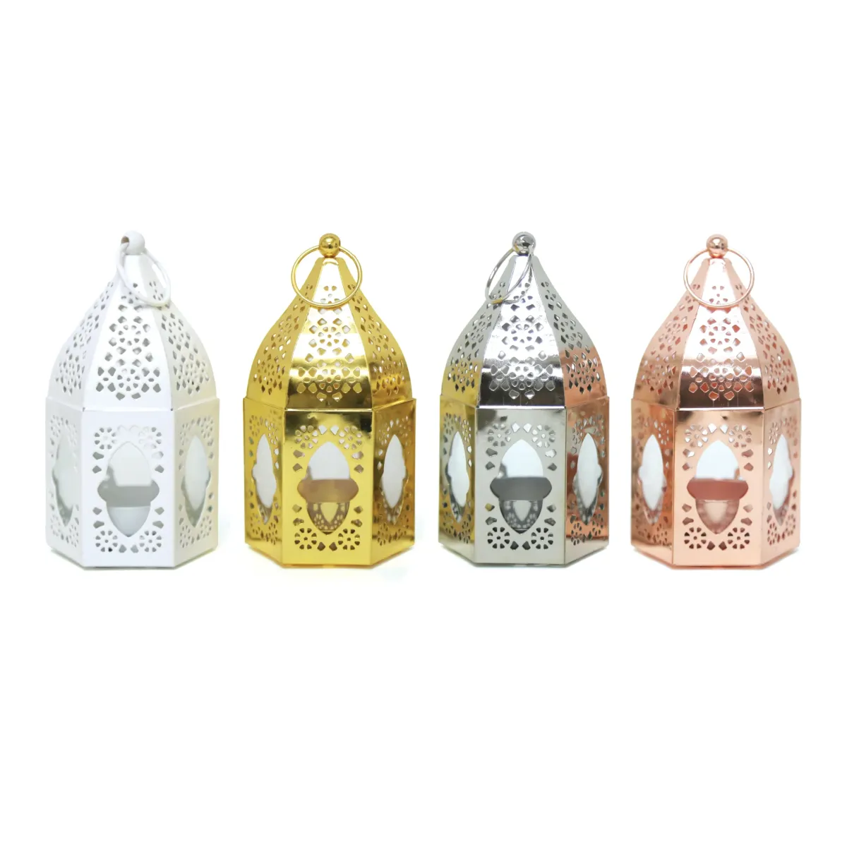 Islamic Pattern Mini Candle Lantern – Elegant Decor