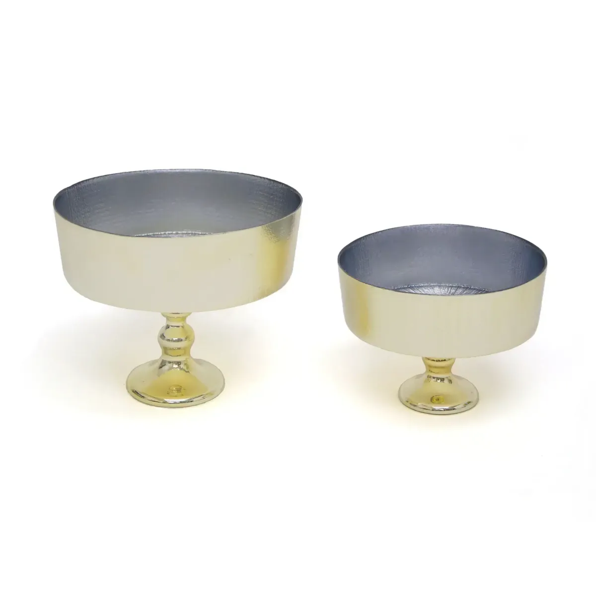 Gold/Silver Footed Rexy Bowl
