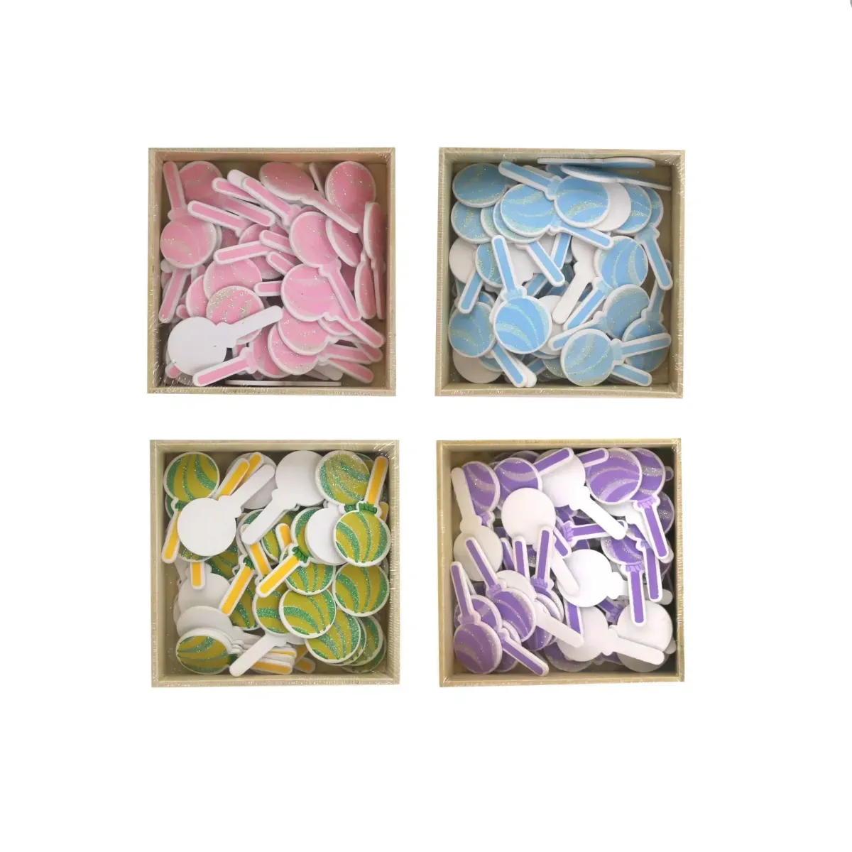 Lollipop Wooden Motif