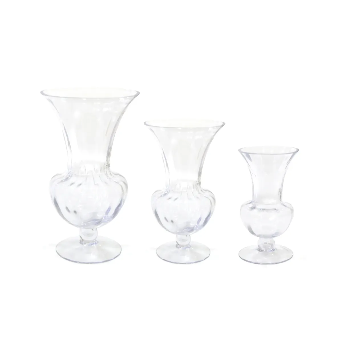 Vintage Mid Ball Glass Vase – Elegant Round Décor