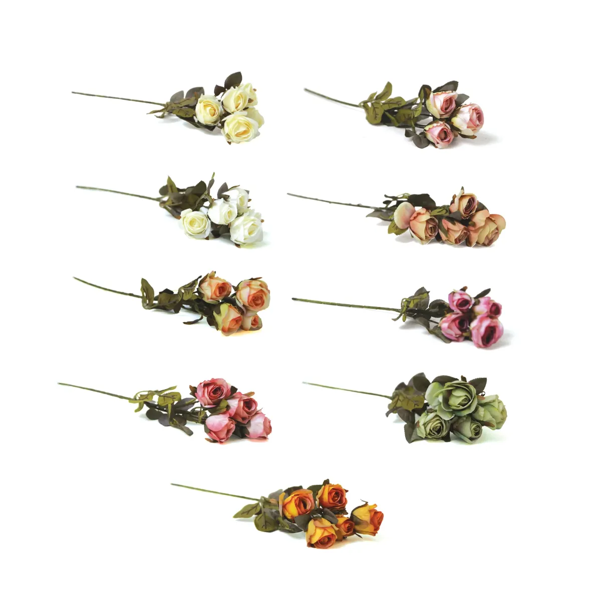 Artificial Rose Flower – Elegant Decorative Stem