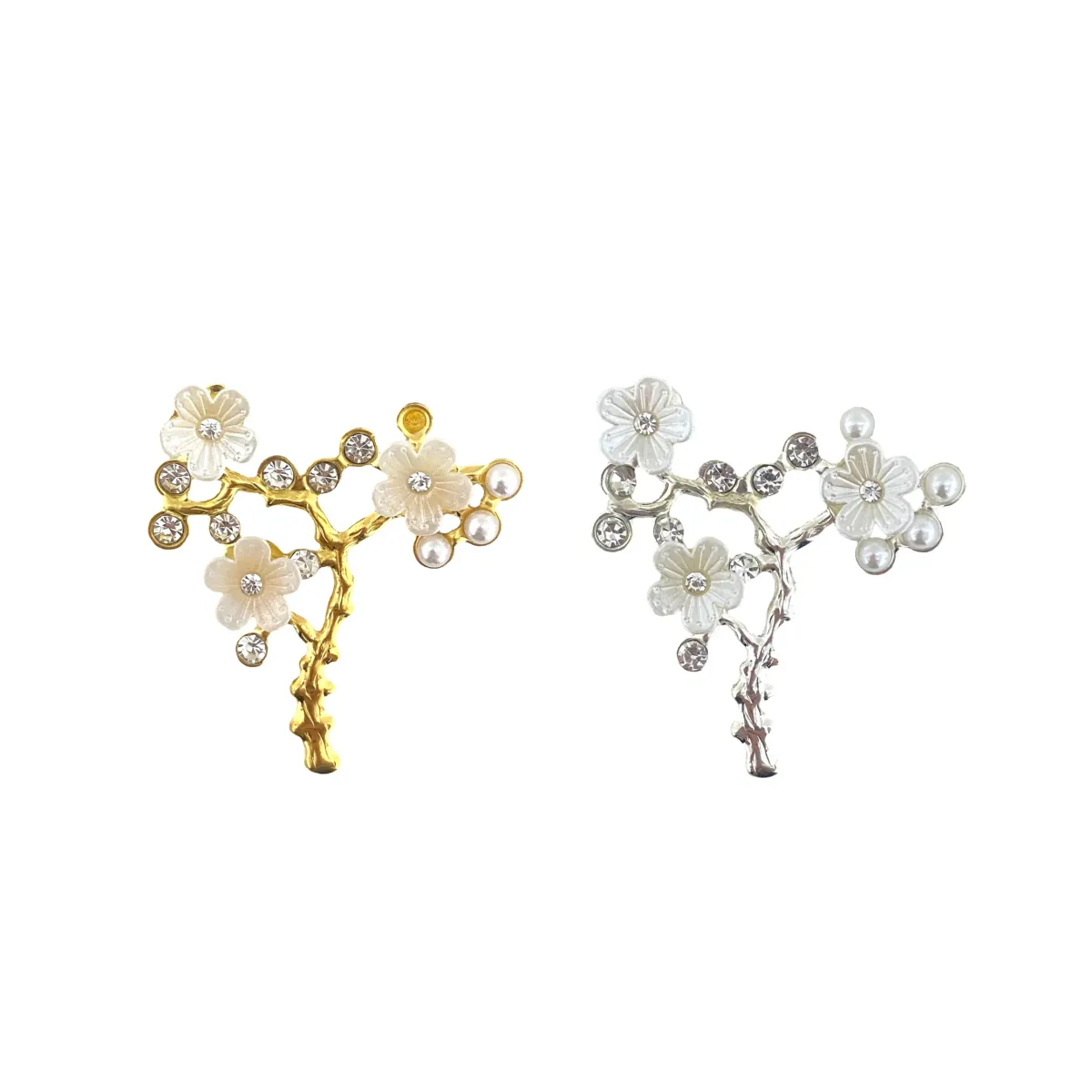 Pearl Flower Branch Motif