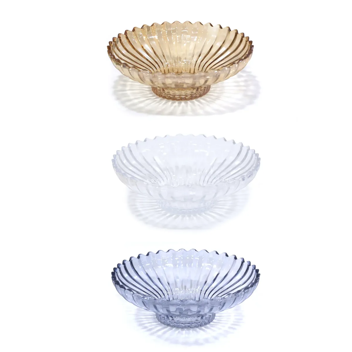 Glass Fruit Bowl