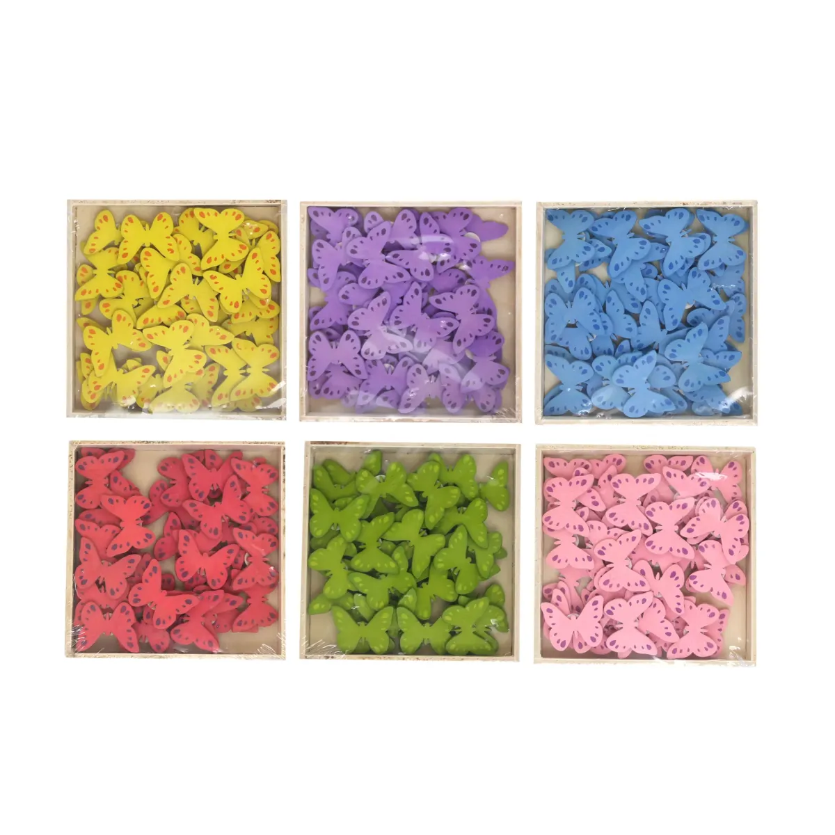 Wooden Butterfly Motif