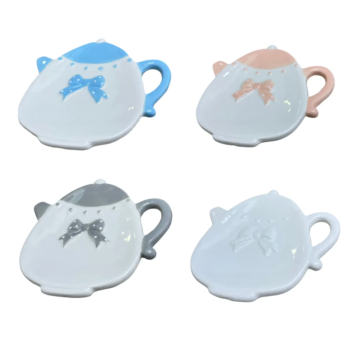 Dots & Nods Kettle Shape Teabag Holder