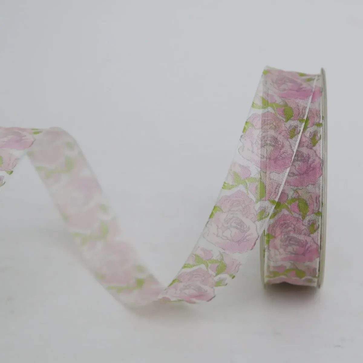 Classic Rose Organza Ribbon