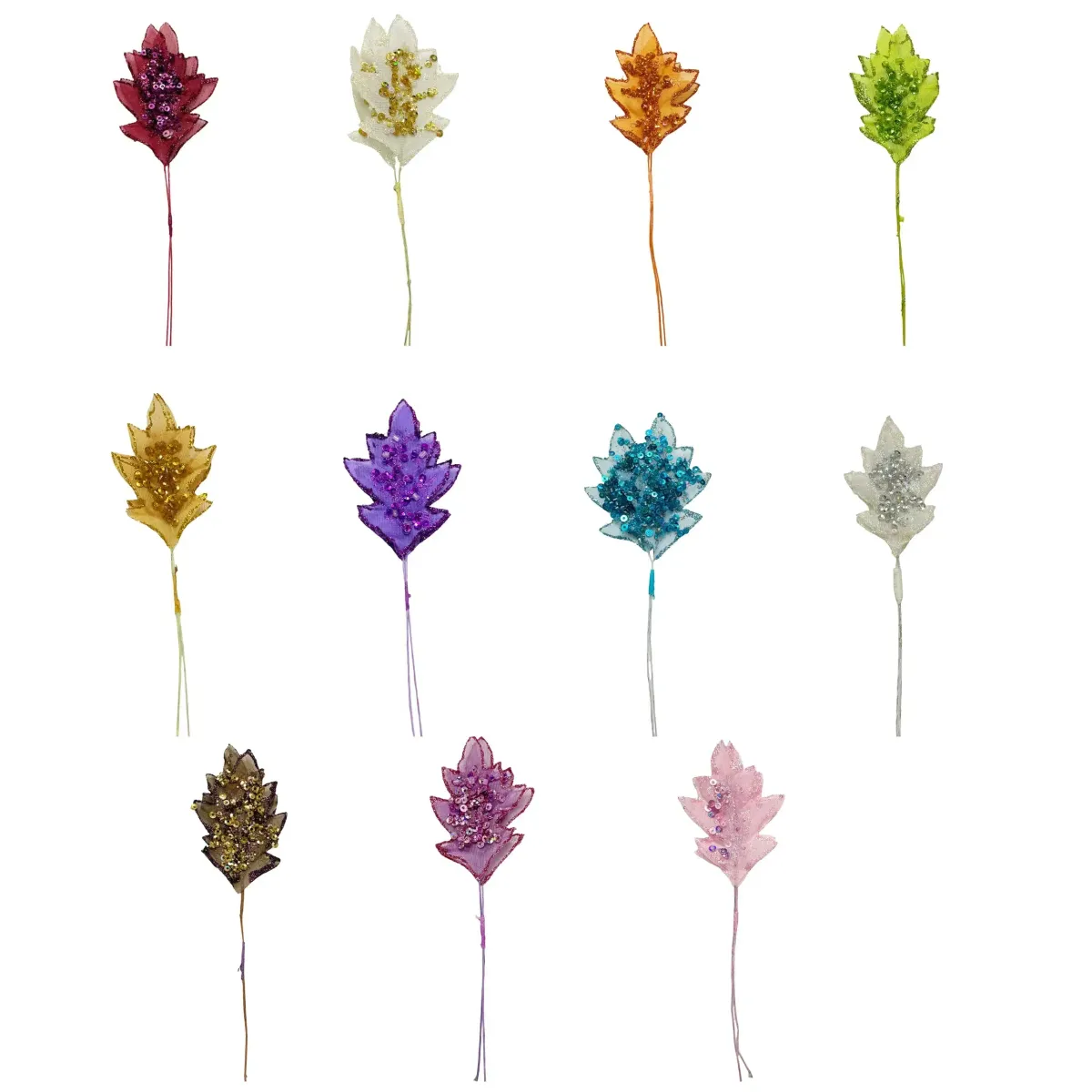 Payette Cedar Leaves Motif – Decorative Craft Applique
