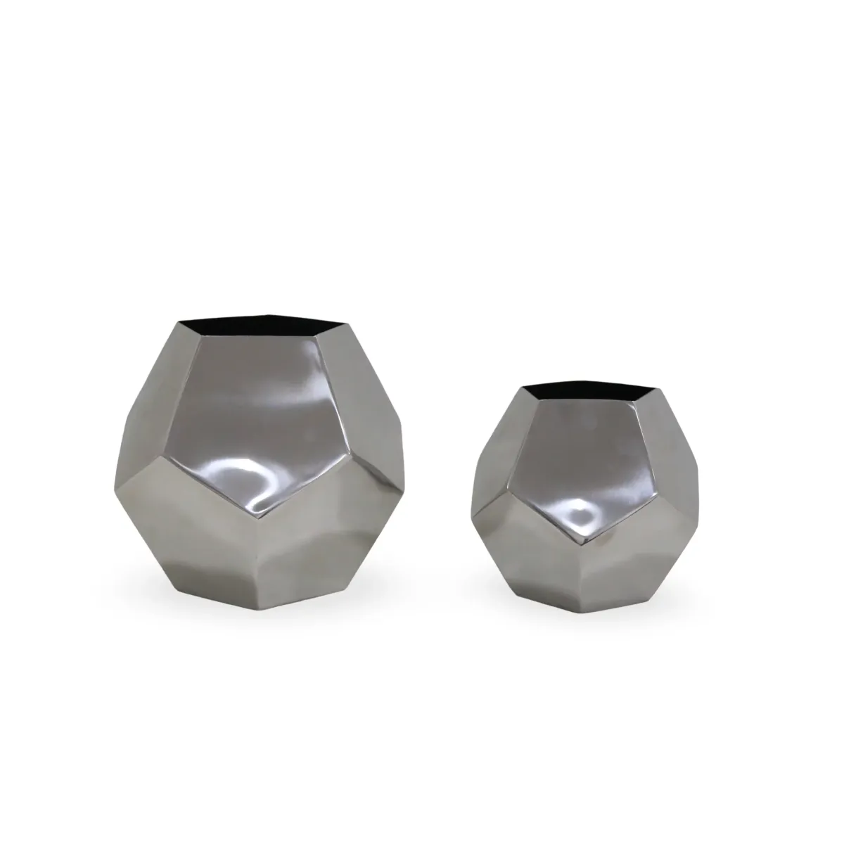 Stainless Steel Polygon vase