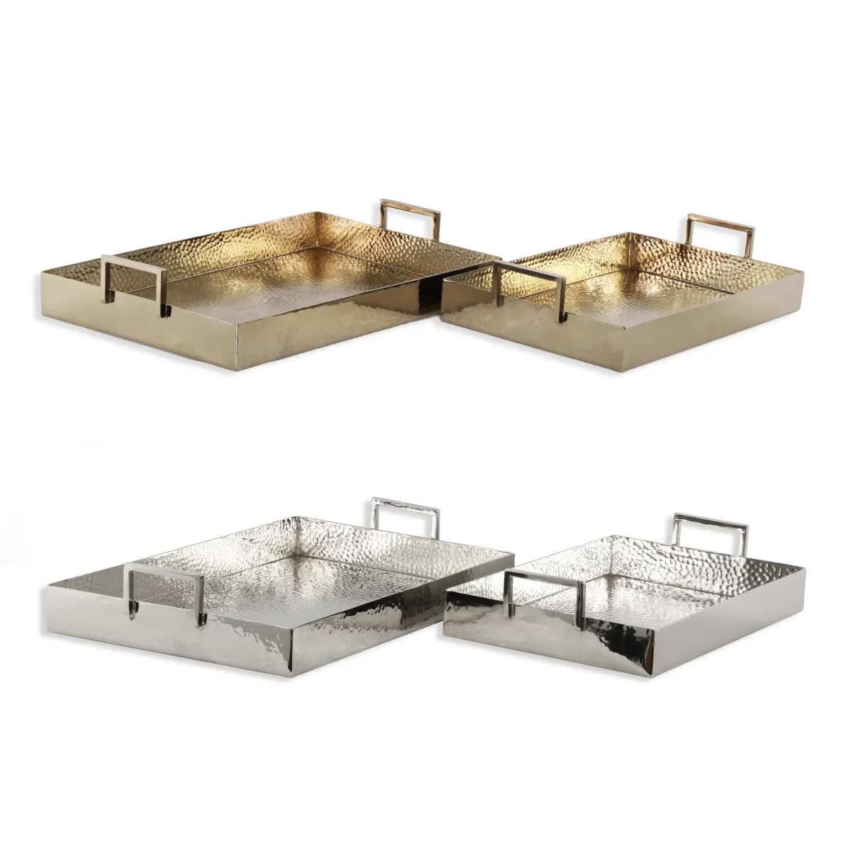 Dutch Handle Rectangle Mira Serving Tray