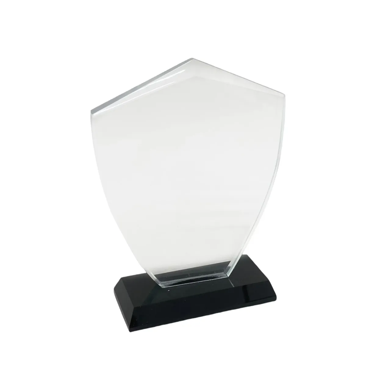 Crystal Black Based Memorial Shield Souvenir