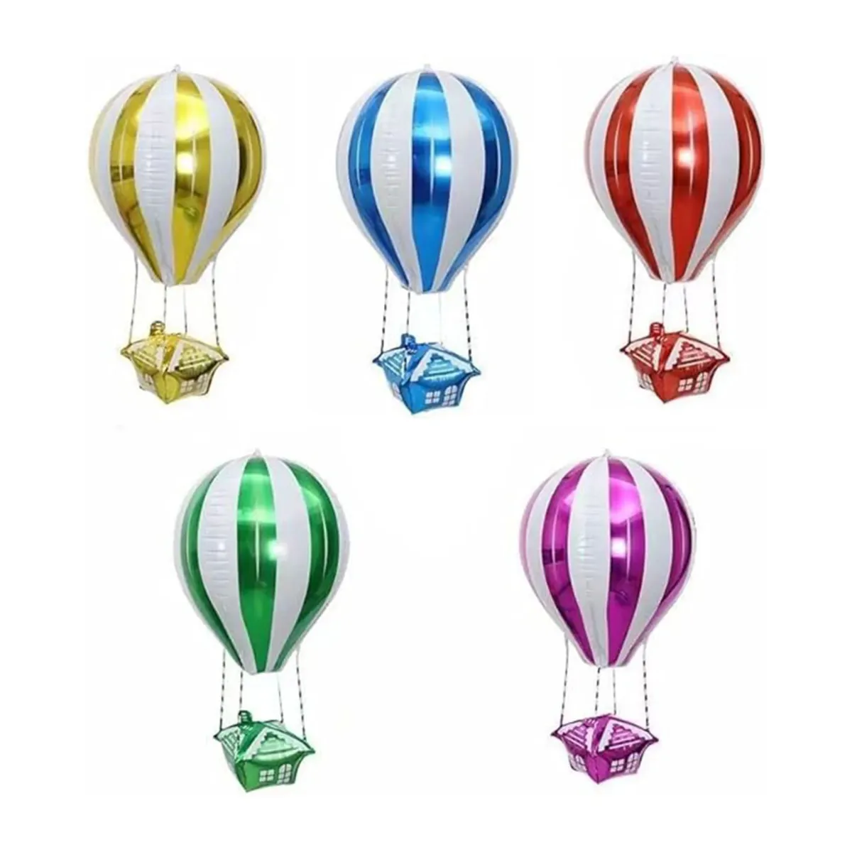 Hot Air Balloon Shape Foil Balloon – Soar to New Heights of Celebration!
