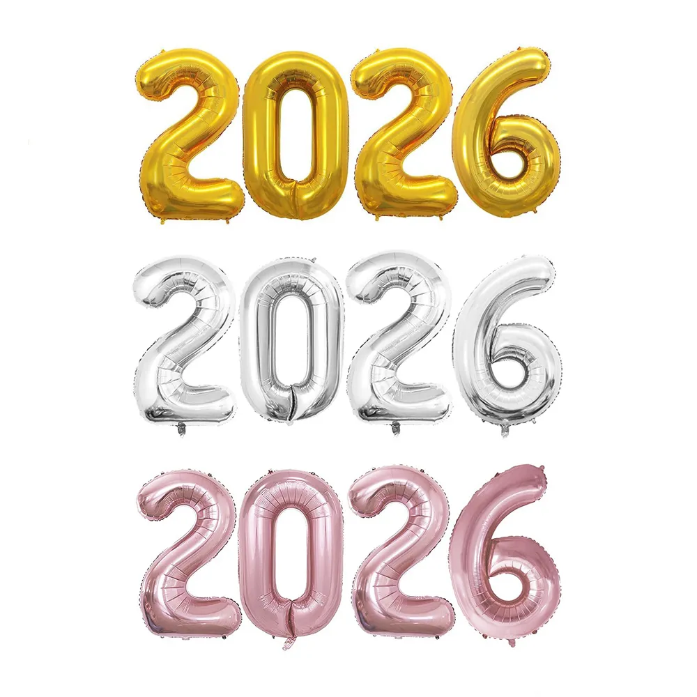 2026 40-Inch Foil Balloon for Graduation Decor