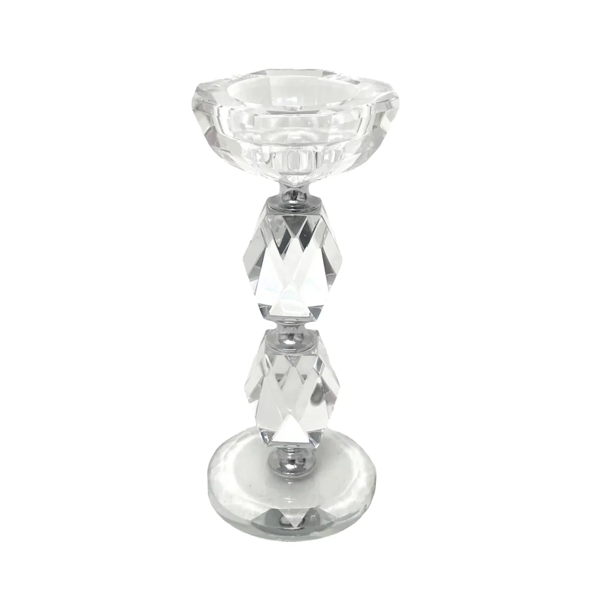 Crystal Mid Metal Candle Holder Souvenir
