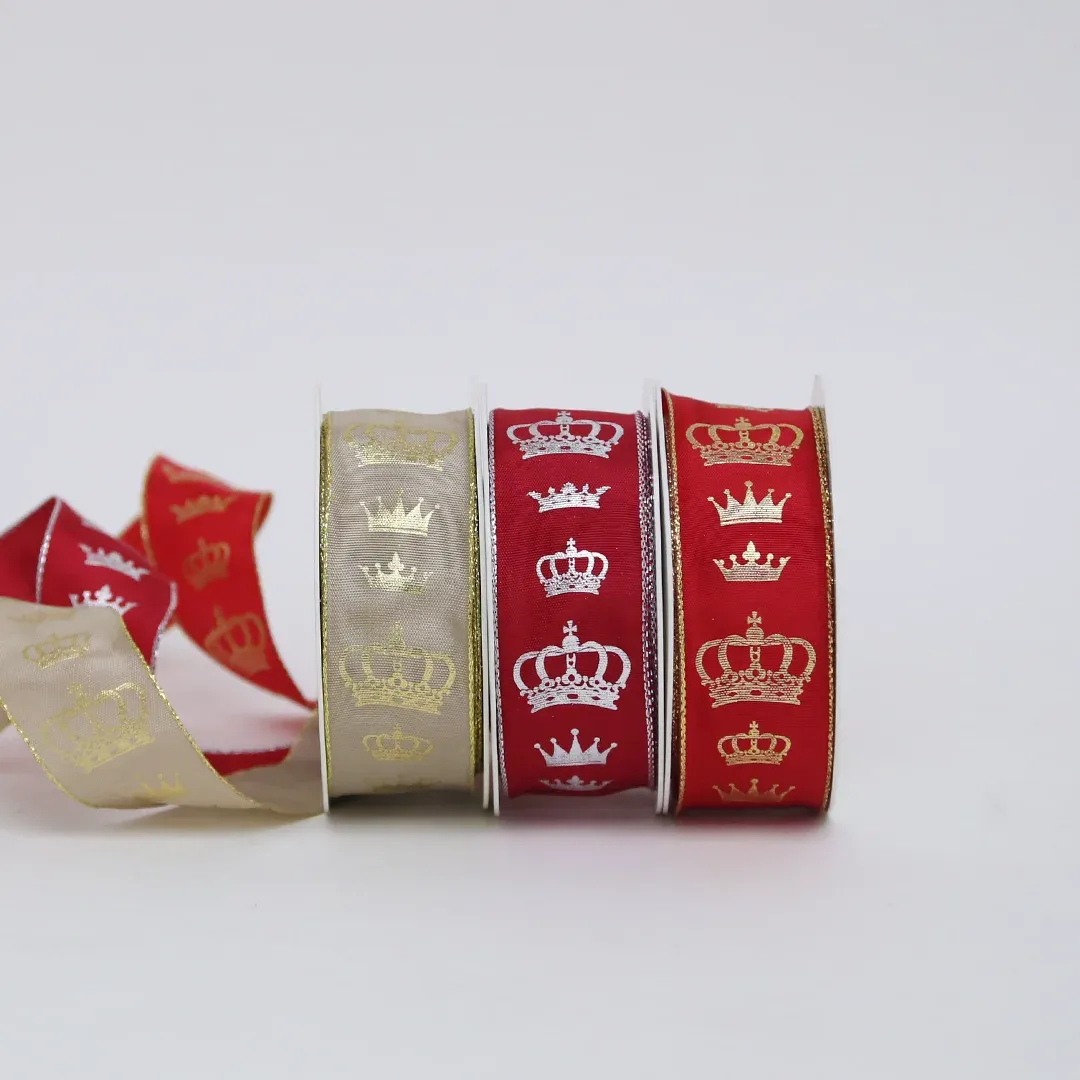 Crown Taffeta Ribbon