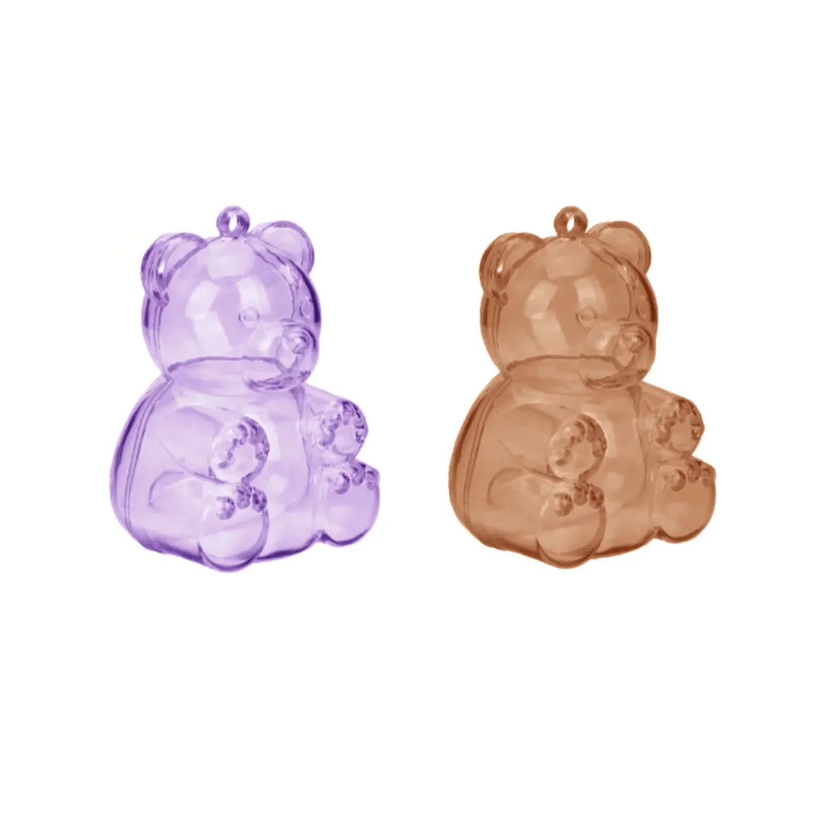 Sitting Bear Plexi Container