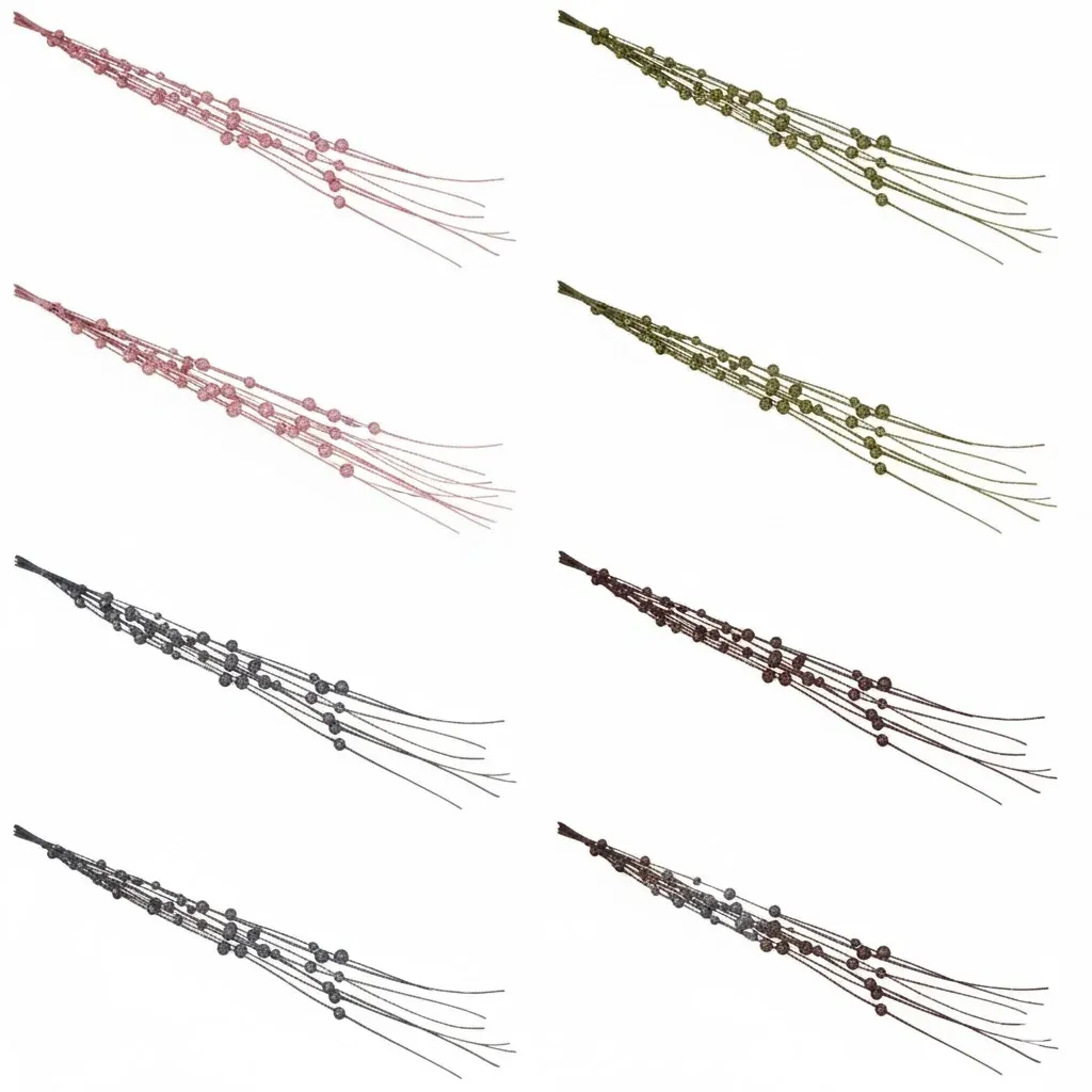 Assorted Decorative Beaded Spray Bundles