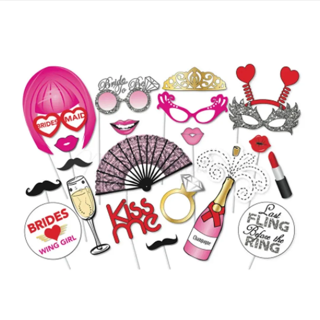 “Bride to Be” Props on Sticks – Celebrate Her Journey to “I Do”!