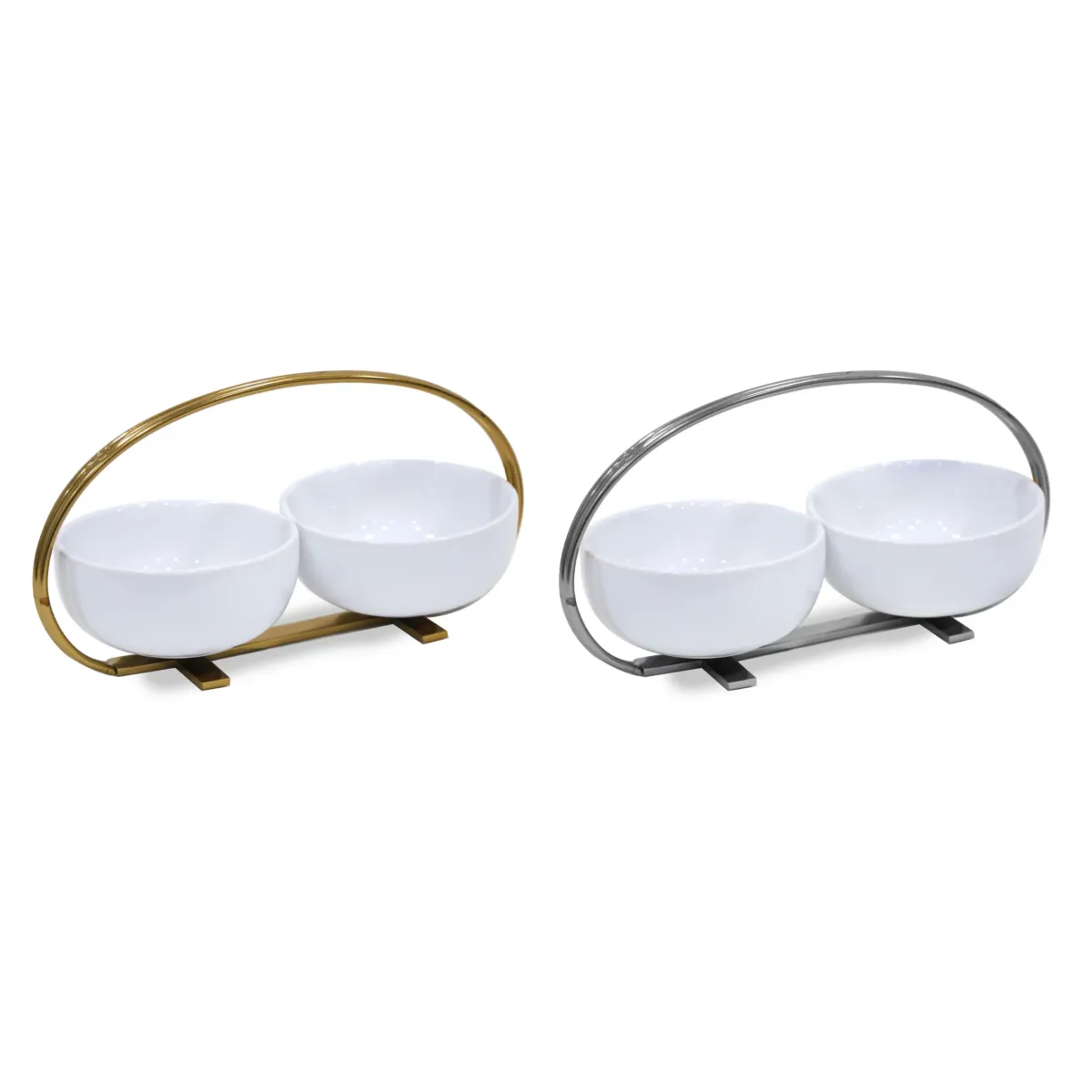 Two Ceramic Bowl W/Handle