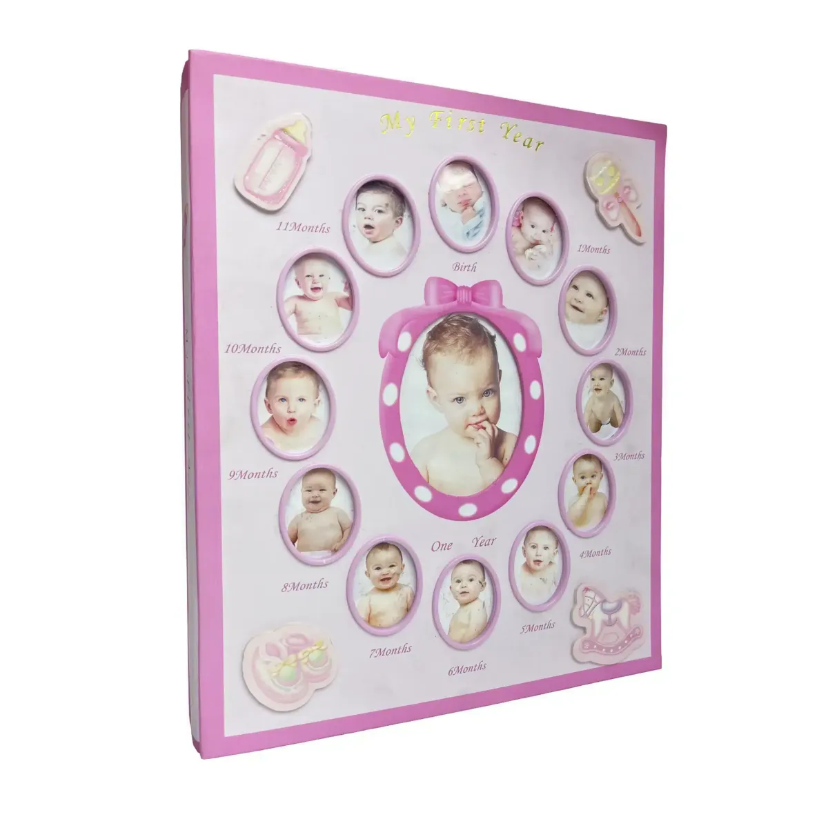 Baby Photo Album in Keepsake Box – 26×33 cm