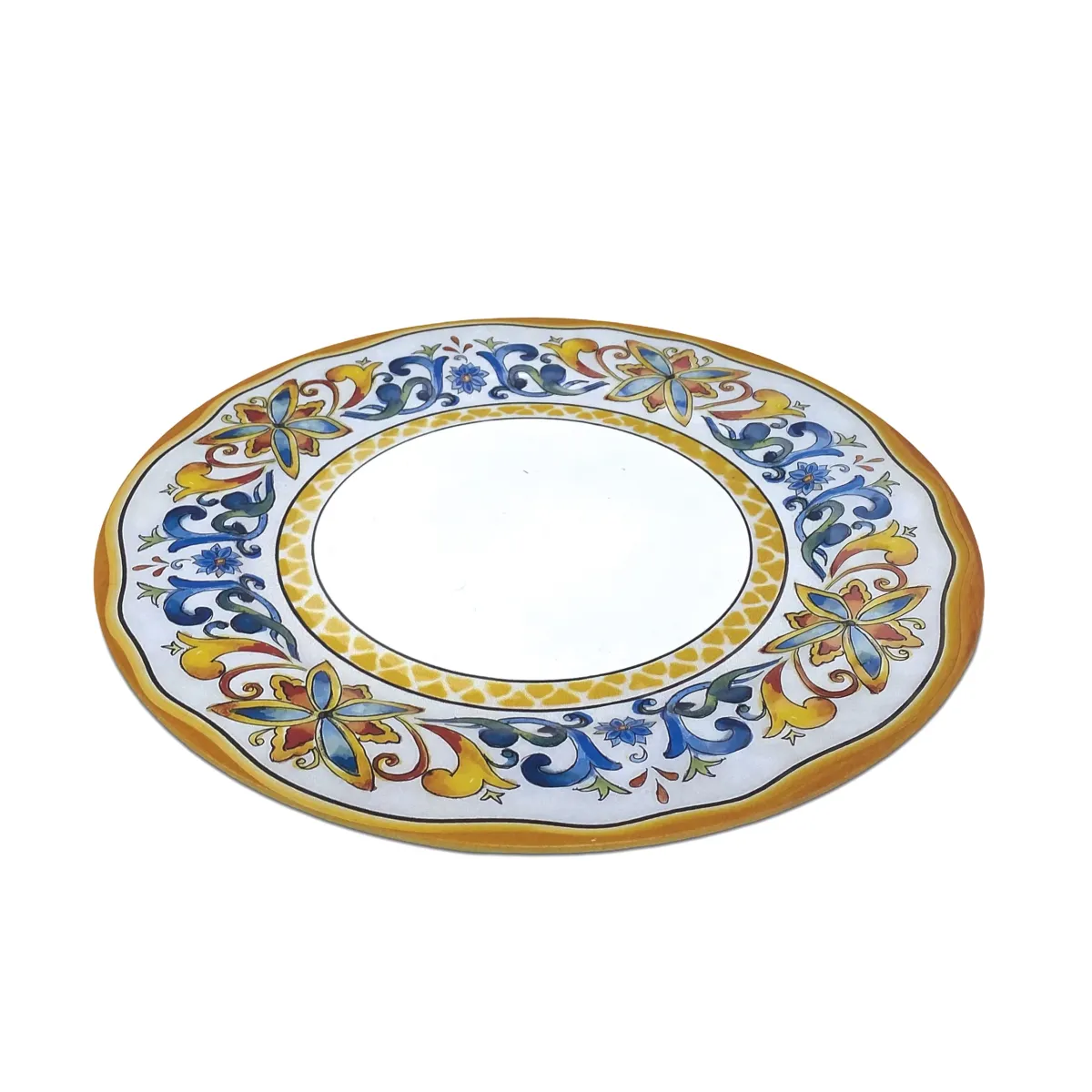 Yellow & Blue UV Printing Charger Plate