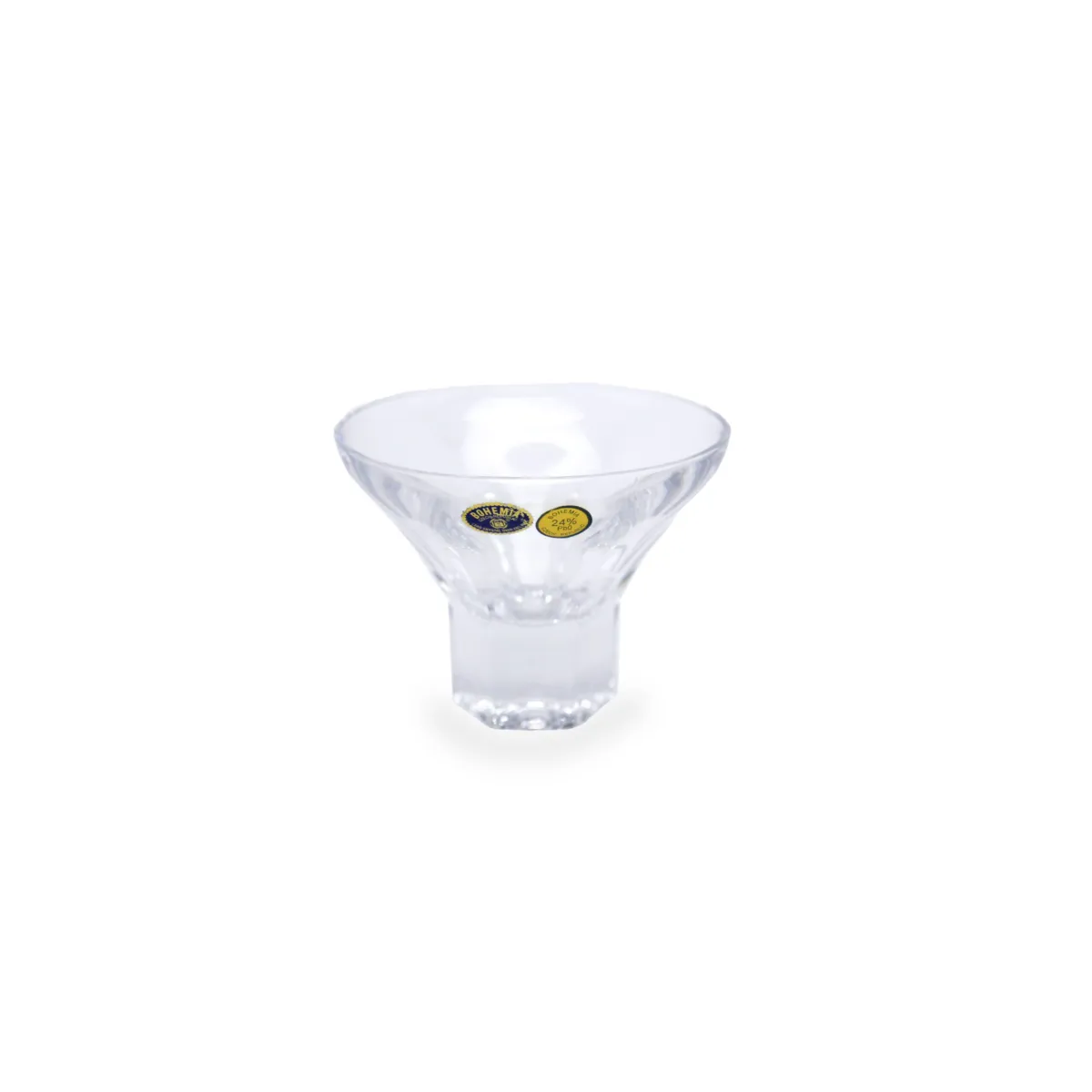 Bohemia Crystal Serving Bowl Transparent