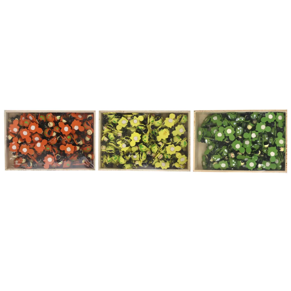 Ladybird Wooden Motif